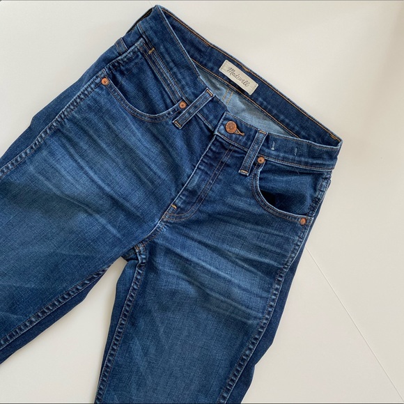 MADEWELL | High Riser Skinny Skinny Crop, Bayview - Picture 6 of 8